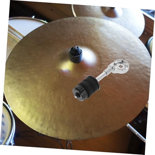 Accesorio para apilar platillos para batería, apilador ajustable para HiHat, resistente, partes profesionales de percusión compatibles con kits de batería miniatura 6