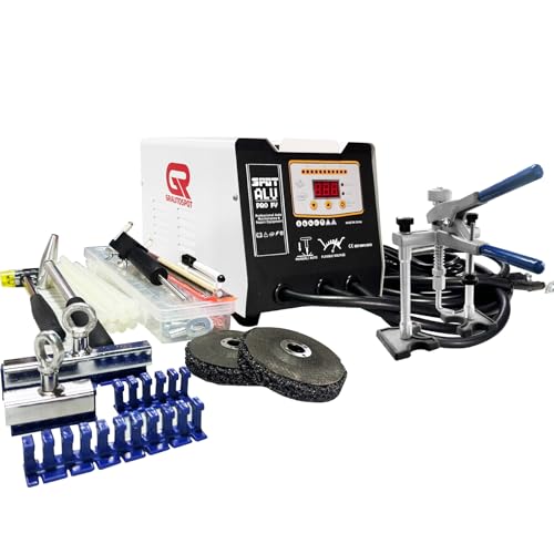 GRAUTOSPOT F6100 Aluminum Body Dent Spot Welder 120 000uf 3KW Dent Puller Dent Puller Spot Welder Welding Thickness Spot Welder Dent Spot Welder Continuous Welding Stud Welding Automotive Repair Shop