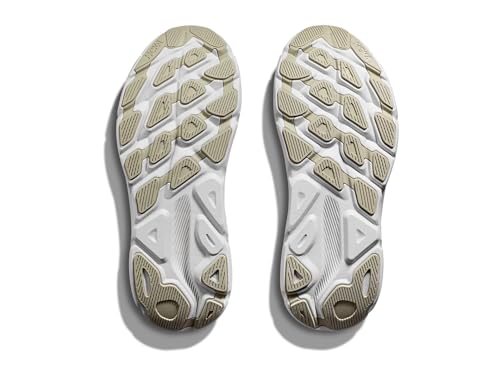 HOKA Men's Clifton 9 Sneaker, Oat Milk/Barley, 133