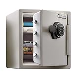 SENTRY (セントリー) 1時間耐火金庫 33.6L A4ファイル テンキー式 ダブグレー 2年保証 JF123ET