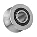 Badafaci U22 Track Roller Bearing, Stainless Steel Sliding Pulley for Industrial Automation Equipment and Photographic Tracks, with High Precision and Long Service Life
