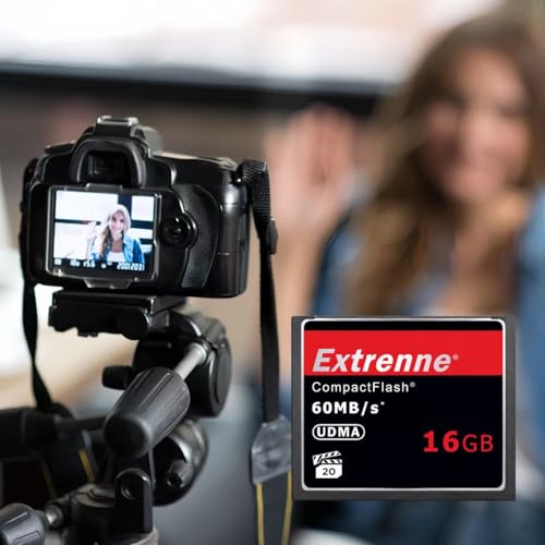 HSANYIUR 16GB Compact Flash Card,UDMA Speed Up to 60MB/s,Original CF Card Camera Memory Card,for Professional Photographer,Videographer,Enthusiast - Thumbnail 3
