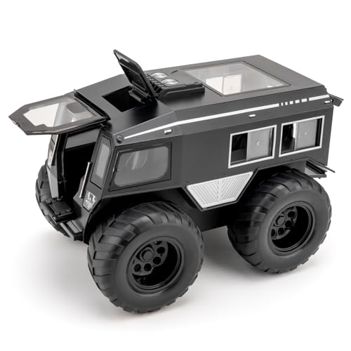 Vehículo todoterreno Sherp 1:24 modelo a escala metal negro miniatura 1