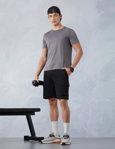 Image of Amazon Brand - Symbol Men's Casual Cargo Knit Shorts