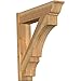 Ekena Millwork OUT08X32X36BOA01RDF Balboa Rough Sawn Traditional Outlooker, 8" Width x 32" Depth x 36" Height, Douglas Fir