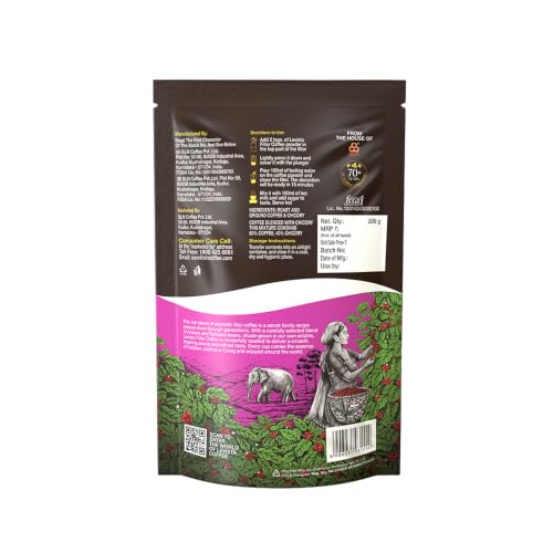 Image of LEVISTA FILTER COFFEE 80:20-200 GM POUCH
