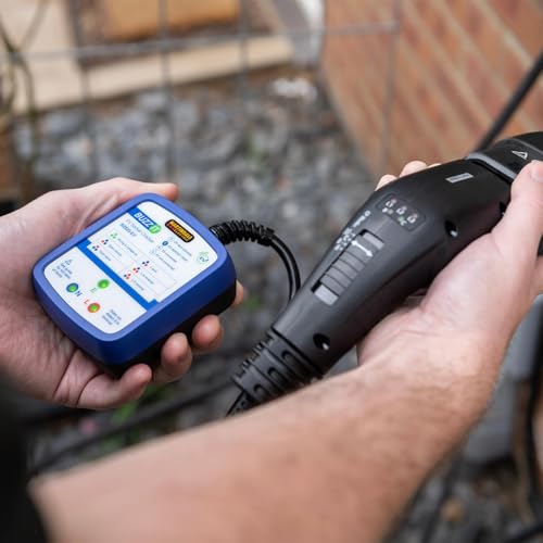 Probador de enchufe Martindale BZ820-EV para comprobar líneas eléctricas de EVSE 3
