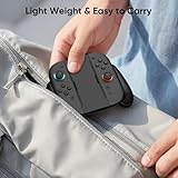 Joy-Con Controller Grip for Switch 2 – Ergonomic Controller Comfort Grip for Joy Cons – Large Controller Grips for Switch 2 Gaming – Black - Image 6