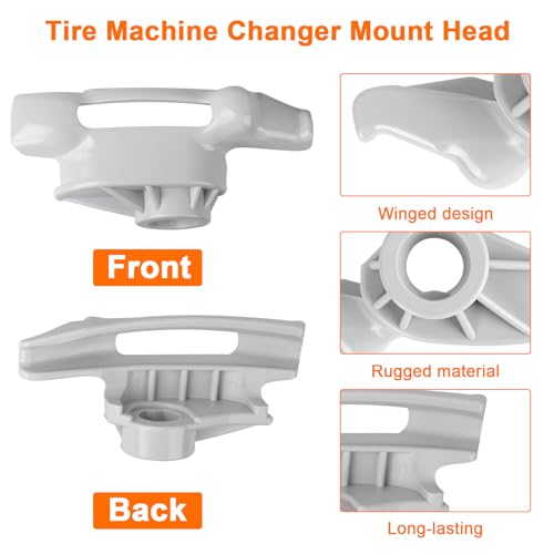 Image of showingo TC184432 Tire Changer Duck Head Kit, Low Profile Nylon Mount /Demount Head, Larger Channel for Difficult Wheels, Compatible with Coats Tire Machine, Replaces 8184432 8184426 TC184432, 1Pack