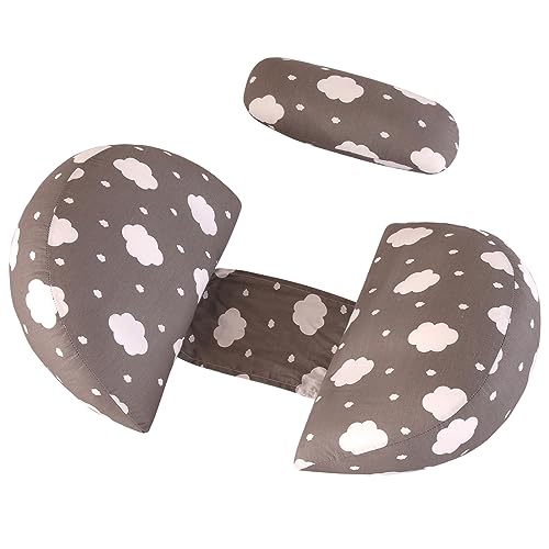 GKXLH Pregnancy Pillow, Pregnancy Pillows for Sleeping Support for Back Hips, Legs