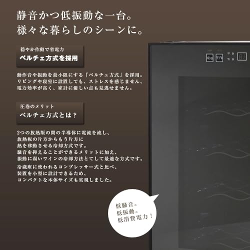 リアルシステム ワインセラー RECW48 の商品画像 5