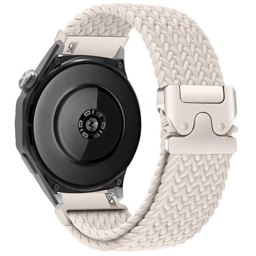 [LuFiYa] 22mm ���v�o���h Huawei Watch GT 6/6 Pro/GT 5 Pro/5/4/3 (46mm)/Ultimate 2 �Ή� �i�C���� �ґg �����o���h �L�k�� ������ �T�C�Y���� �X�|�[�c �҂ݍ��݃x���g �����x���g H