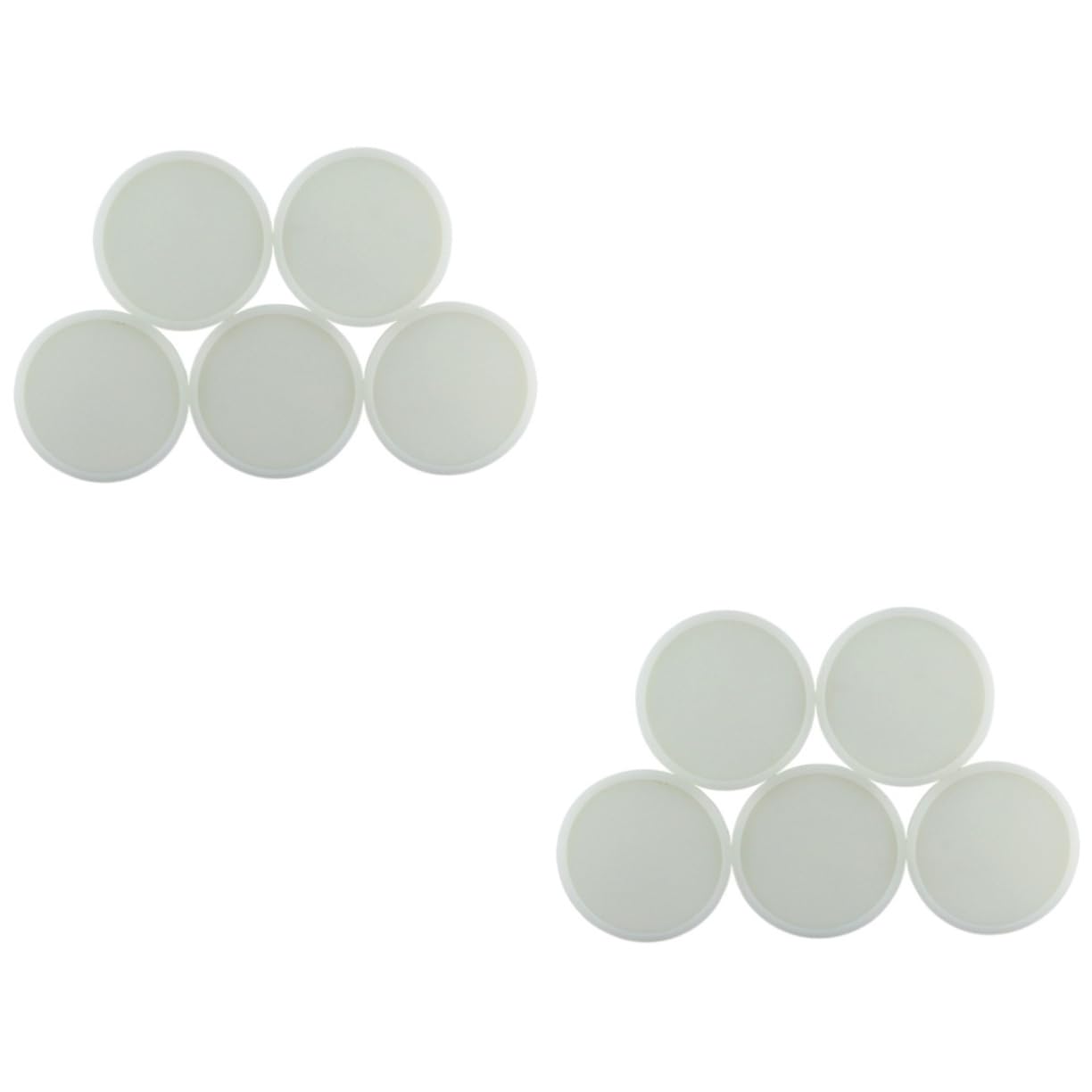 Sous-verres silicone lumineux pour éviter les taches de boissons et verres qui glissent