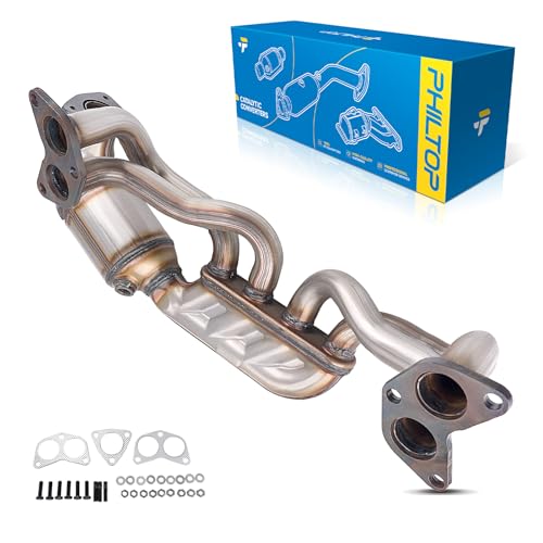 PHILTOP 16689 Stainless Steel Catalytic Converter Fit For Subaru 2011-2016 Forester, 2012-2016 Impreza 2.0L, 2013-2014 Outback/Legacy 2.5L, 2013-2015 XV Crosstrek, 2016-2017 Crosstrek(EPA Compliant) by PHILTOP - Used condition - US$36.13