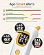 Hochpräzises Ohrthermometer für Kinder und Erwachsene - 1-Sekunden-Messung, intelligente Altersgruppen-Temperaturanzeige, 32 Speicherfunktionen, Stumm-Modus inklusive 21 Einweg-Schutzkappen
