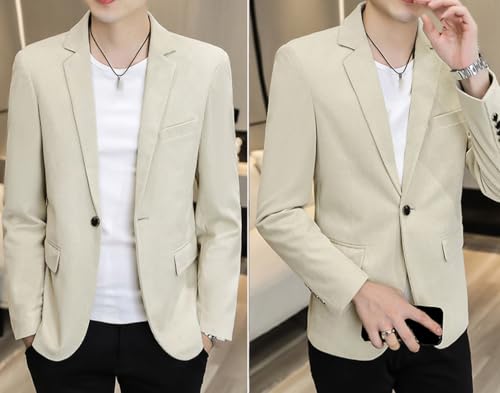 Men's Vintage Corduroy Lapel Jacket, Sport Coats Men Casual Formal Long Sleeve Classic 1 Button Suit Blazer Jackets2