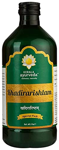 NWIL Ayurveda Khadirarishtam bottle of 435 ml Syrup