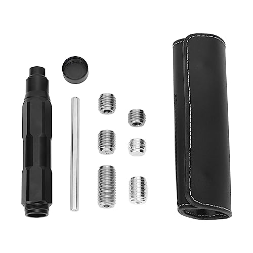 Yuecoom Pool Cue Weight Bolts, Counterweight Screws with Handle and Hex Screwdriver Billiard Stick Accessories for Billiards Rod Repair