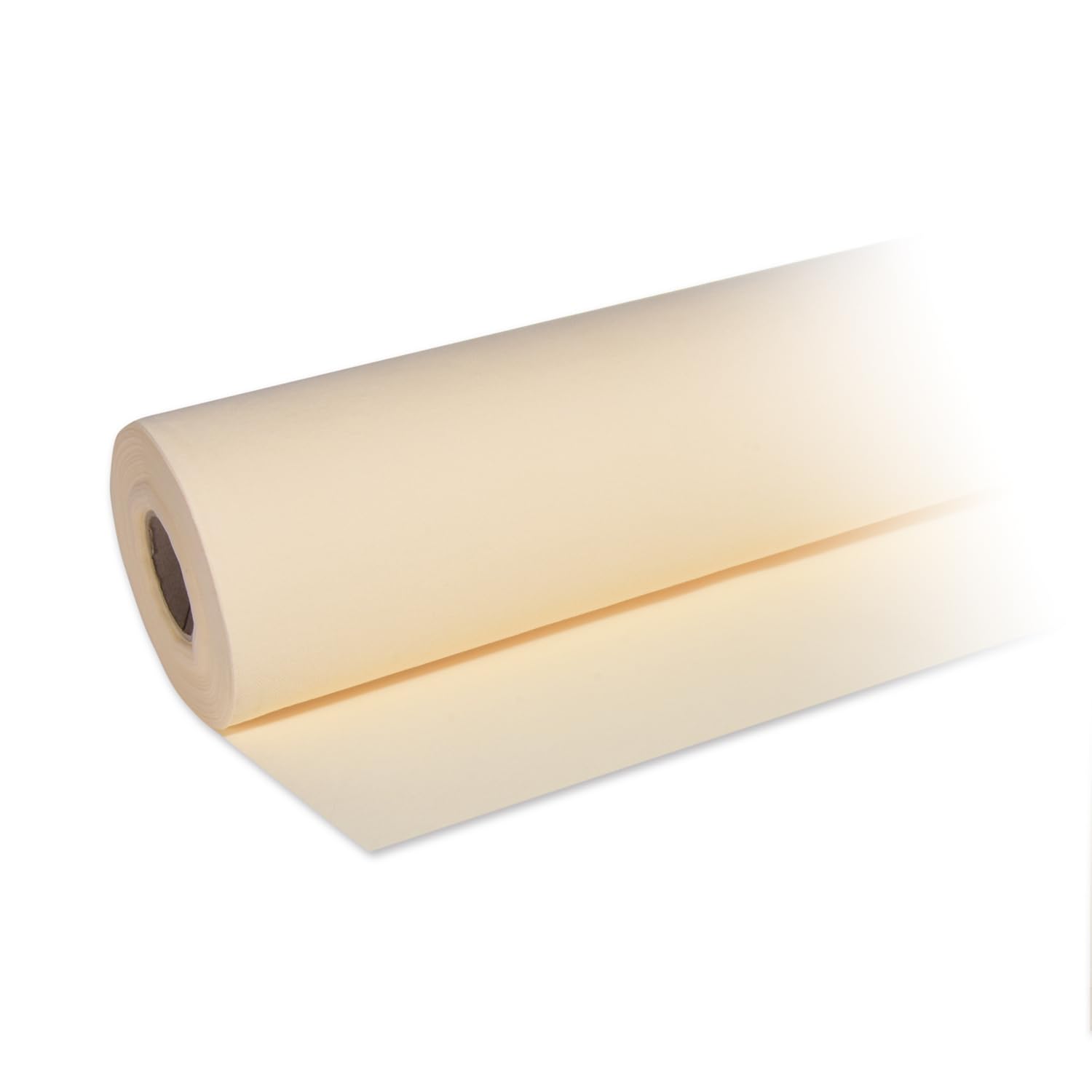1x Airlaid Tischdeckenrolle Champagner 25m x1,2m HORECA | Hochwertige HORECA Tischdecke, Einfarbige Papiertischdecken Rolle, Ideal für Party, Hochzeit, Geburtstag, Deko & Events