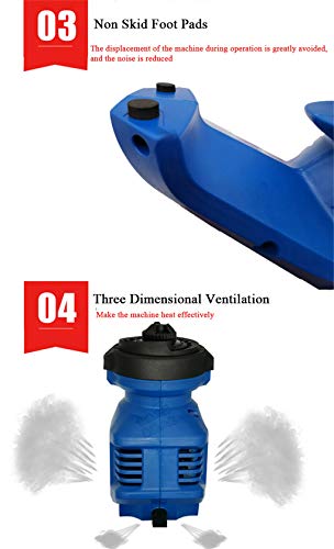 Wiyos Electric Drill Bit Sharpener 3-12Mm Automatic Drill Bits Grinder Grinding Machine Driver 95W High Speed Milling Devices (110V Voltage) #TOP2