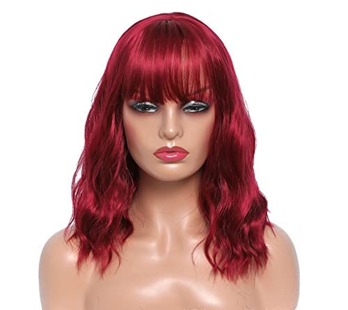 Ombro feminino comprimento natural encaracolado ondulado peruca cosplay anime simulação de cabelo he