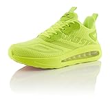 neon grüne schuhe adidas  Fusskleidung® Damen Herren Sportschuhe Dämpfung Sneaker leichte Laufschuhe Gruen EU 36