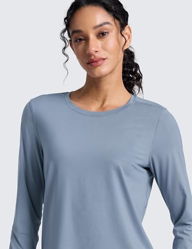 Image of CRZ YOGA Lightweight Crewneck Long Sleeve Top
