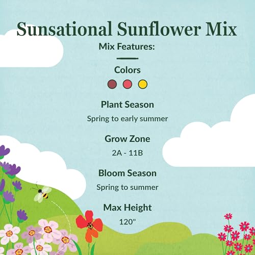 Image of Ferry-Morse Bulk Sunflower Seed Mix, 7,000+, 1 lb
