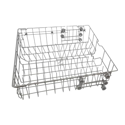 DD82-01385B A/S Middle Dishwasher Rack Replacement for Samsung DW80R2031US DW80R2031UG DW80N3030US DW80N3030UB DW80N3030UW DW80M2020US Series 21.6x20.8 Upper/Center Dishrack Assembly