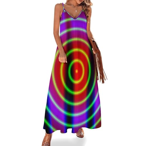 Robe longue été fluide sans manches légère pour valise de voyage