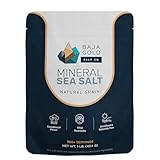Baja Gold Mineral Sea Salt, Natural Grain Crystals, 1 Lb. Bag