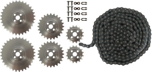 Pitsco TETRIX Aluminum Sprocket and Chain Pack