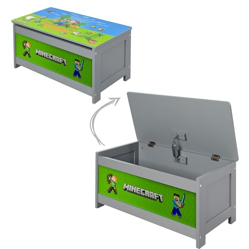 phoenix group MINECRAFT - Sitzbank, Truhe mit Stauraum und Klappe