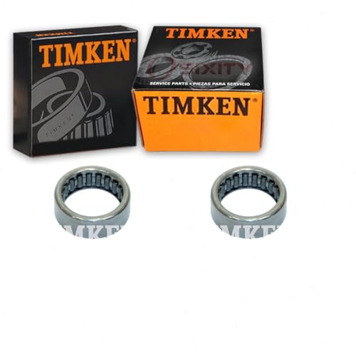 2 pc Timken Front Inner Axle Shaft Bearings Compatible with Chevrolet Silverado 2500 HD 2001-2017