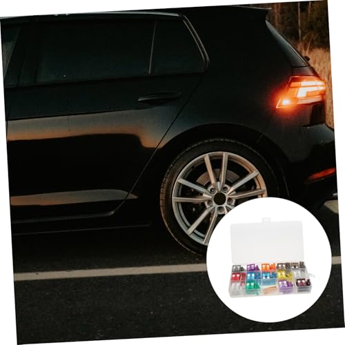 Kit de fusibles automotrices Unomor, 150 piezas, formato bajo, para autos, camiones, RV y motocicletas, reemplazo rápido, surtido compacto con caja de almacenamiento para fácil acceso miniatura 7