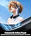 TORRAS COOLIFY 2S Neck Air Conditioner, Portable Personal Cooler and Heater Strong Wind, 3-Speed, App Control Neck Fan Rechargeable, Starry Black