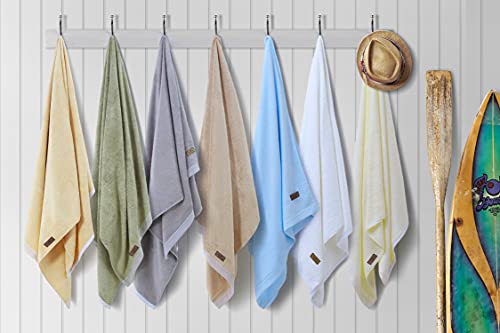 Image of Spread Spain Bamboo Towels for Bath, Towels for Bath Large Size, Bamboo Bath Towel High Absorbent & Soft, 360 GSM, 1 Piece Bath Towel for Men /Women, 70 cms x 150 cms - Peach