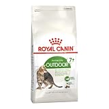 ROYAL CANIN Outdoor 7+ | 400 g | Alimento seco para Gatos Mayores Que Viven en el Exterior | Puede Ayudar a la función renal y del tracto urinario