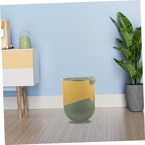 Caneca de basura rectangular estilo nórdico multicolor miniatura 7