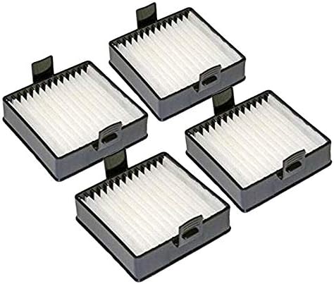 Chuancheng 4Pcs Filter with Cleaning Brush for Ryobi P712/713/714K Vacuum Cleaner Accessories