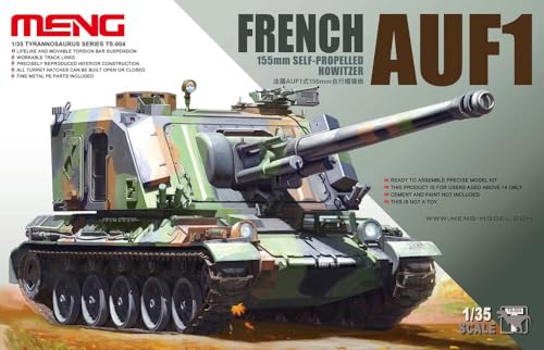 Obusier automoteur AUF1 d'exception MENG maquette 155 mm