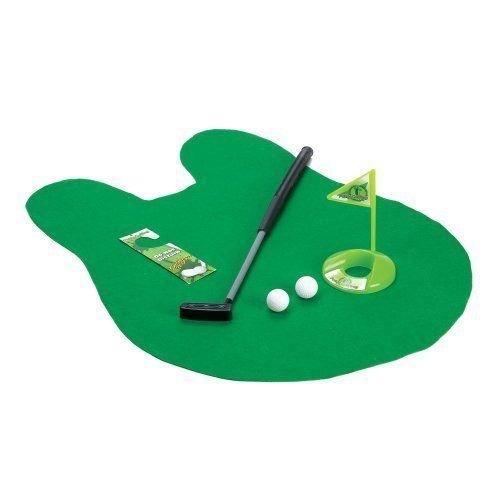 TV Time Direct Potty Putter Toilet Golf - Golf Club Sport Toy Set