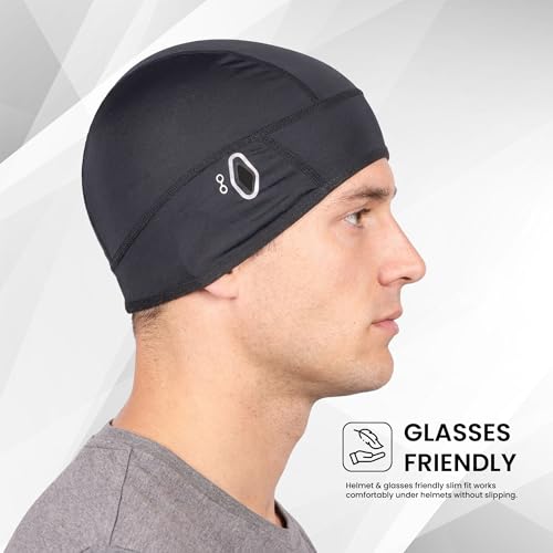 Image of Premium Skull Cap for Men & Women | High Elastic | Breathable Fabric | One Size Fits All | Lightweight & Comfortable