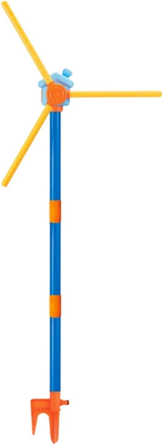 Water Windmill Water Sprinkler for Kids, 55 Inch 360°Rotating Outdoor Backyard Water Toy, Summer Splash Play for Boys Girls Dogs & Garden Watering. (2pcs)
