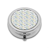 Polyvalent : cette boîte de rangement portable pour tablette peut être utilisée pour stocker des tablettes, des vitamines, des médicaments, des fournitures de premiers secours, des épices, des bonbons, des cosmétiques, des gels, des crèmes, des bijoux, des bouchons d'oreille, des bouchons d'oreille, etc. Ou tout autre petit objet,