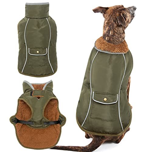 MOTZABO Reflective Windproof Dog Coat