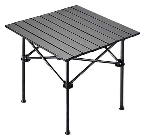 Folding Camping Table with Chairs, Lightweight Carbon Steel, Portable Design for Outdoor Picnic and Travel, Includes Carry Bag