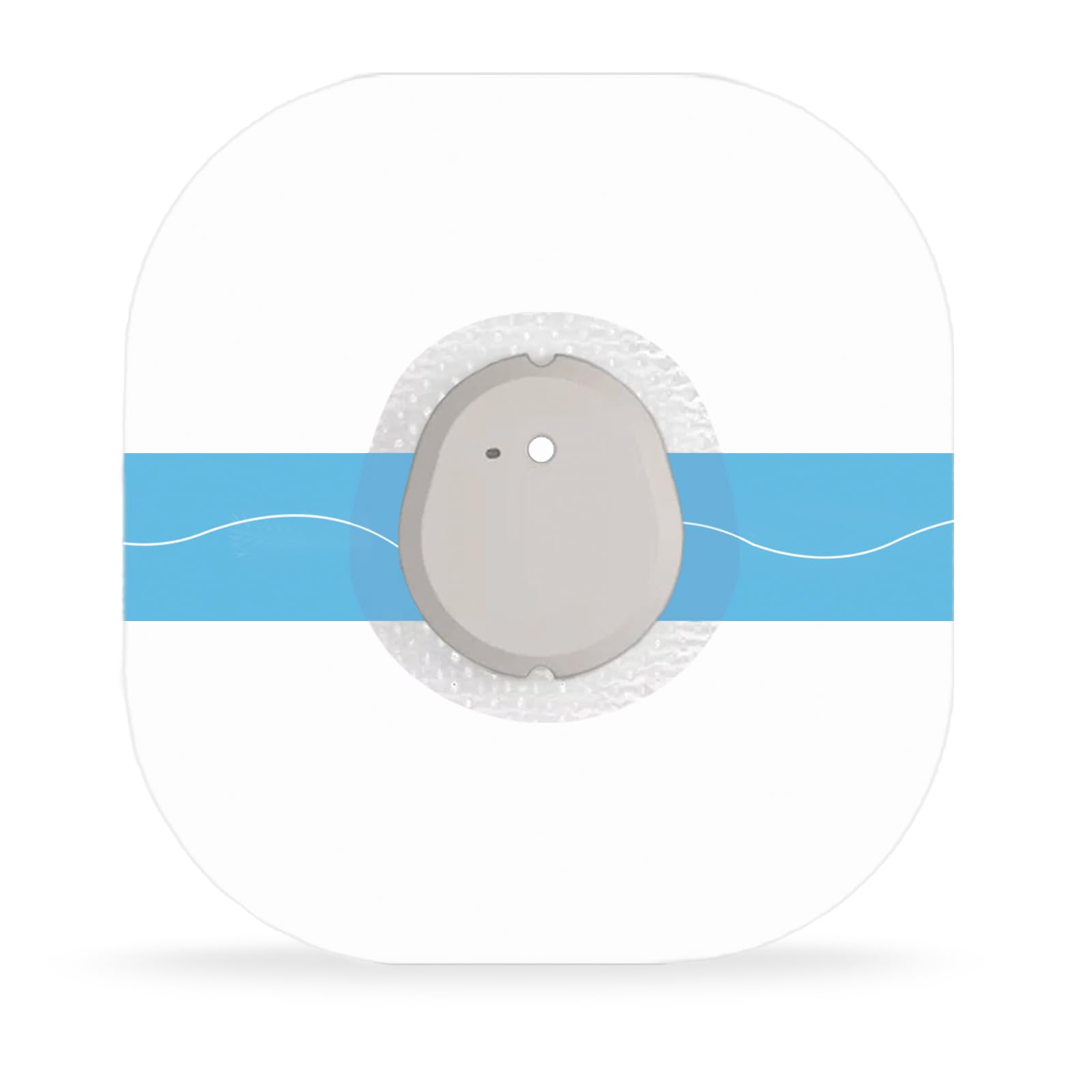 funpatchDexcom G7 Adhesive Patches Waterproof Premium Transparent Patches for Dexcom G7 Hypoallergenic & Skin-Friendly Overpatch Pre-cut Film Tape 10 Days Long Stay, 55Pack