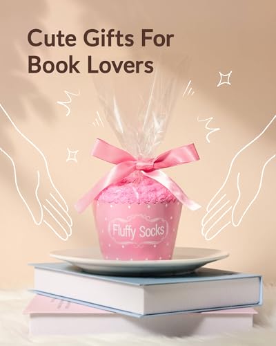 Moyel Women Reading Socks Book Lovers Gifts Fluffy Fuzzy Slipper Warm Cozy Socks2