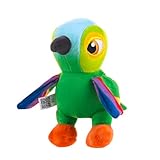 LA GRANJA DE Zenon lorito Pepe 5 in. | Stuffed Animal Soft and Huggable | El Reino Infantil